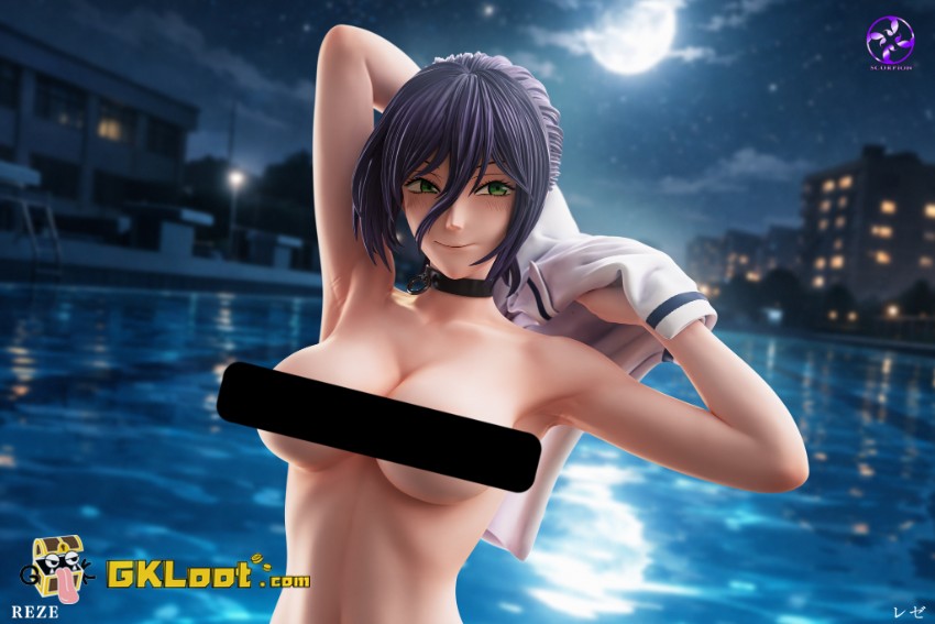 Scorpion Studio 1/4 Chainsaw Man Reze Statue - View 6 Scorpion Studio 1/4 Chainsaw Man Reze Statue - View 6
