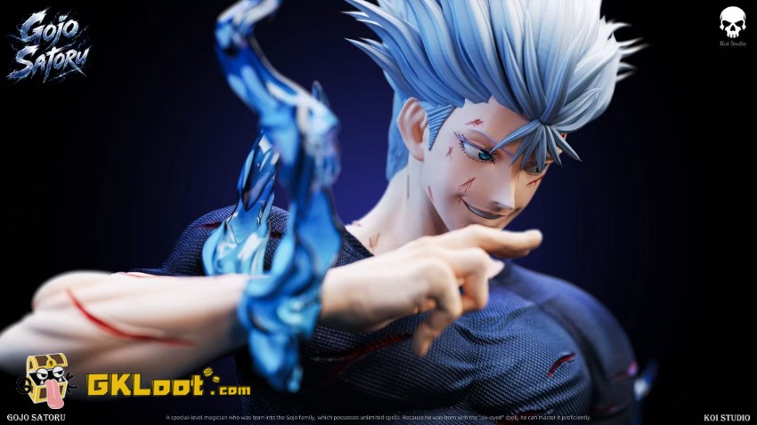 Koi Studio 1/6 Jujutsu Kaisen Satoru Gojo Statue - View 4 Koi Studio 1/6 Jujutsu Kaisen Satoru Gojo Statue - View 4