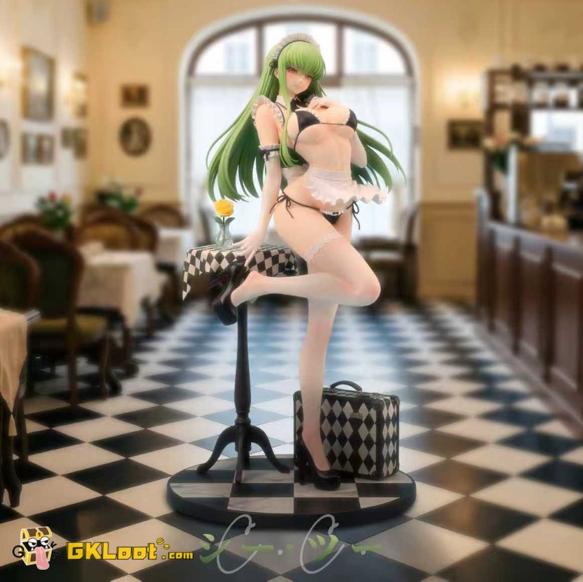 Ji Meng Studio 1/6 Code Geass C.C. Statue - View 1 Ji Meng Studio 1/6 Code Geass C.C. Statue - View 1