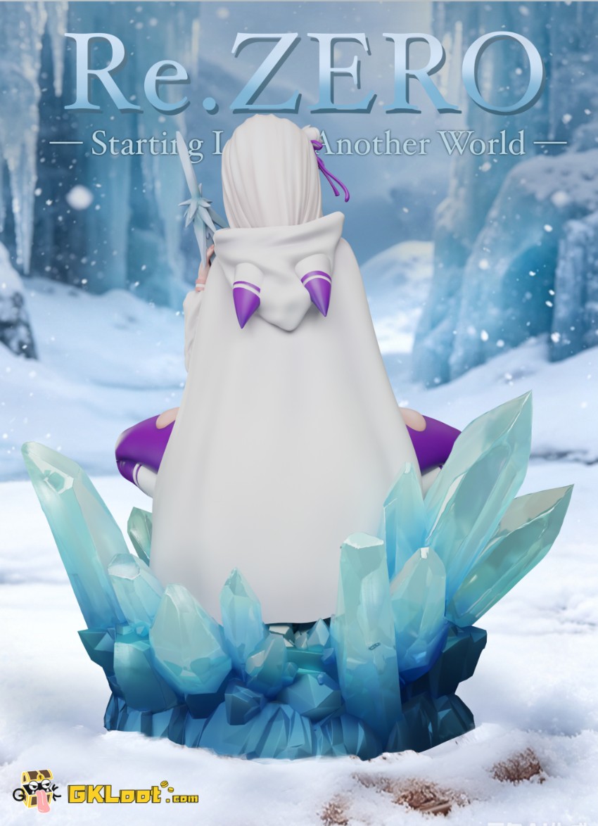 Murloc Studio 1/6 Re:Zero - Starting Life in Another World Emilia Statue - View 5 Murloc Studio 1/6 Re:Zero - Starting Life in Another World Emilia Statue - View 5