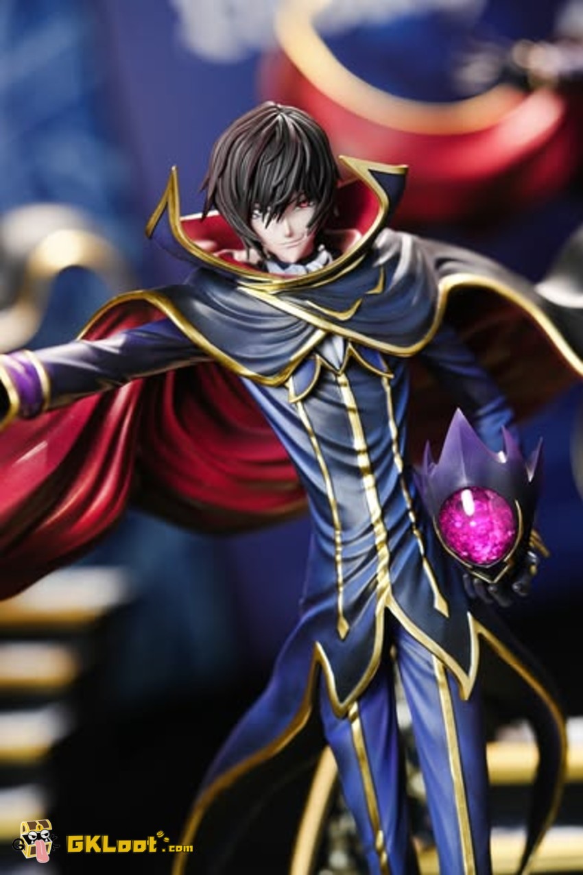 One Studio 1/6 Code Geass Lelouch Lamperouge Statue - View 1 One Studio 1/6 Code Geass Lelouch Lamperouge Statue - View 1