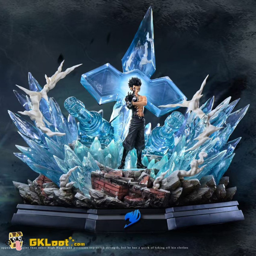 Sakura Studio Fairy Tail Gray Fullbuster Statue w/ LED - View 1 Sakura Studio Fairy Tail Gray Fullbuster Statue w/ LED - View 1