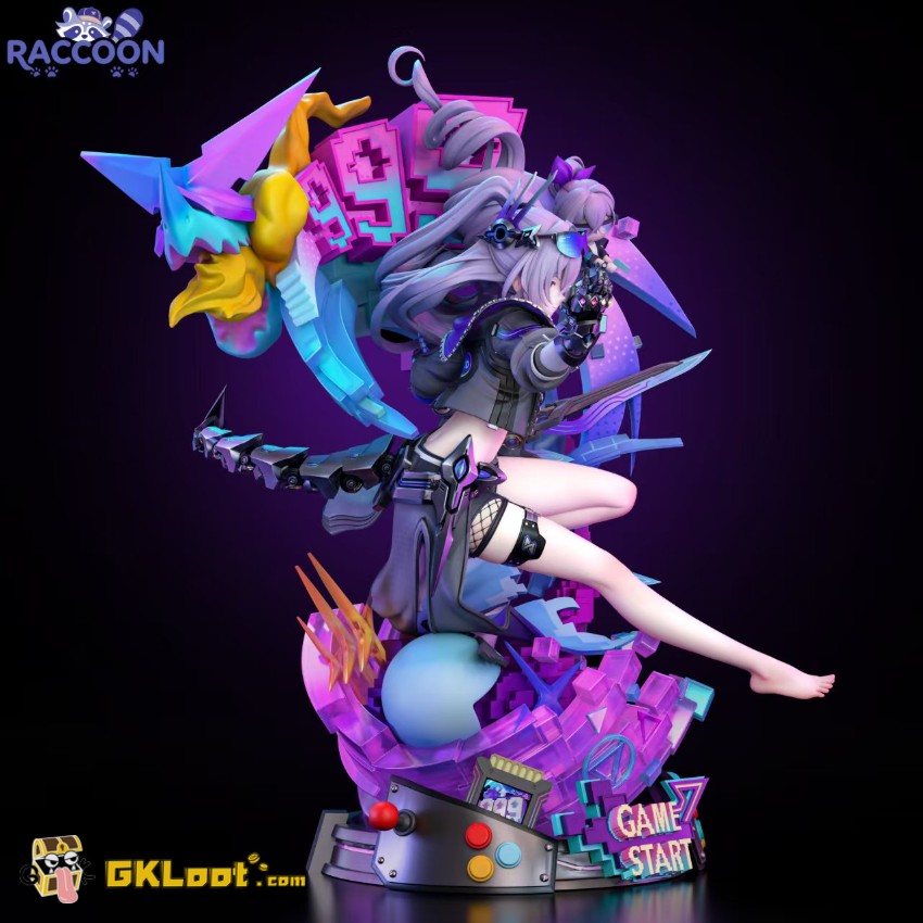 Xiao Huan Xiong Studio 1/6 Honkai: Star Rail Silver Wolf Statue - View 3 Xiao Huan Xiong Studio 1/6 Honkai: Star Rail Silver Wolf Statue - View 3