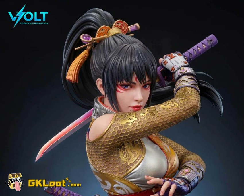 VOLT Studio 1/6 Tekken Kunimitsu Statue - View 4 VOLT Studio 1/6 Tekken Kunimitsu Statue - View 4