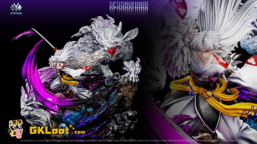 Mu Yao Studio 1/6 Inuyasha Sesshoumaru Statue - View 4 Mu Yao Studio 1/6 Inuyasha Sesshoumaru Statue - View 4