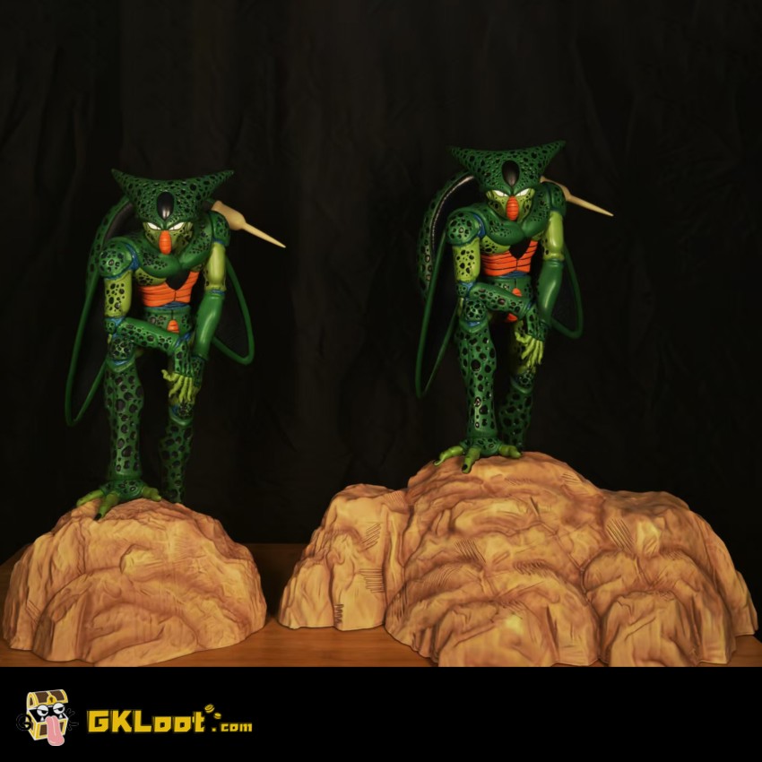 DD Studio Dragon Ball Cell Statue - View 1 DD Studio Dragon Ball Cell Statue - View 1