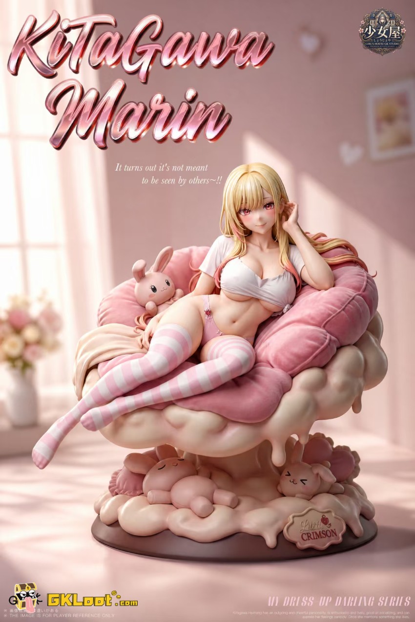 GIRL'S HOUSE GK Studio My Dress-Up Darling Kitagawa Marin Statue - View 3 GIRL'S HOUSE GK Studio My Dress-Up Darling Kitagawa Marin Statue - View 3