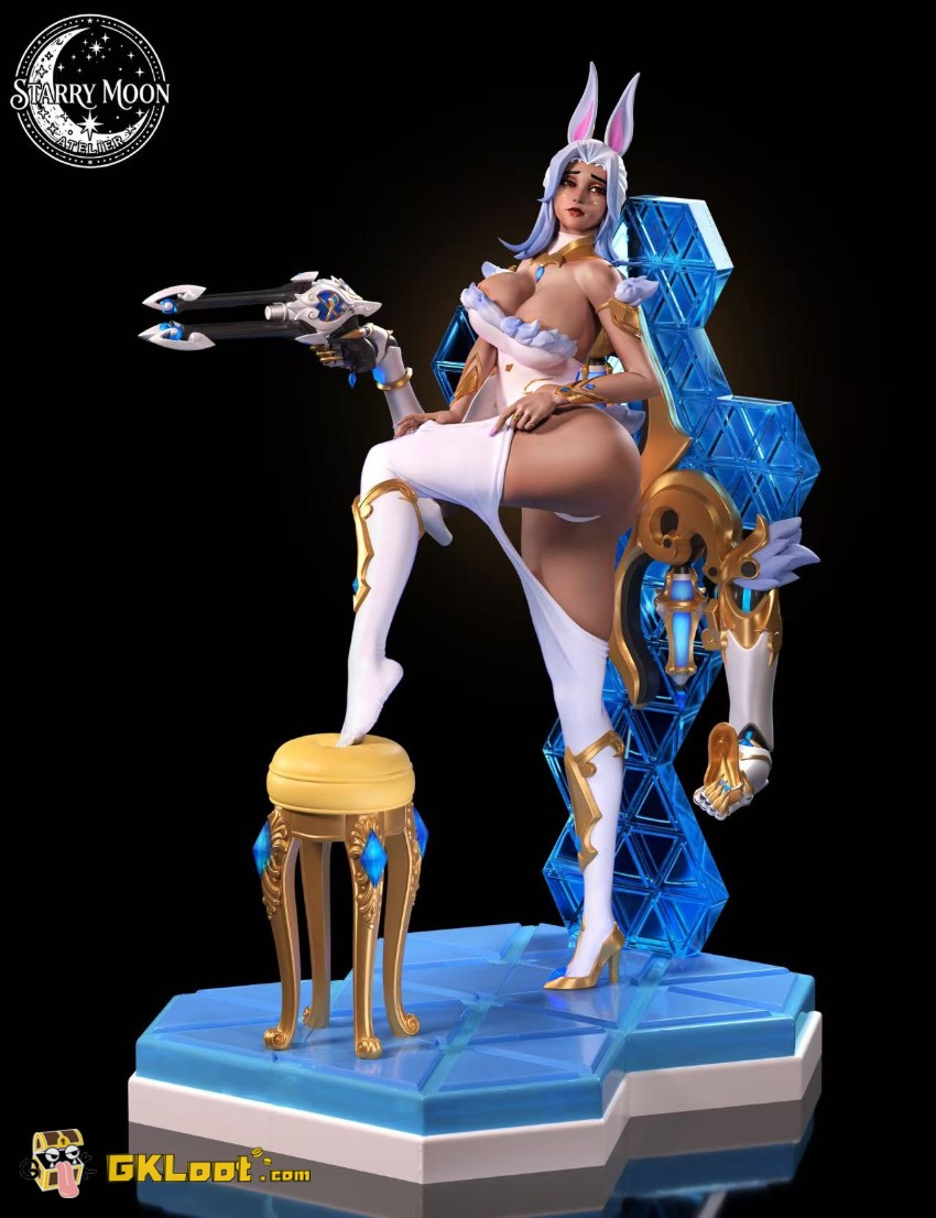 Starry Moon Atelier Studio 1/4 Overwatch Domina Statue - View 3 Starry Moon Atelier Studio 1/4 Overwatch Domina Statue - View 3