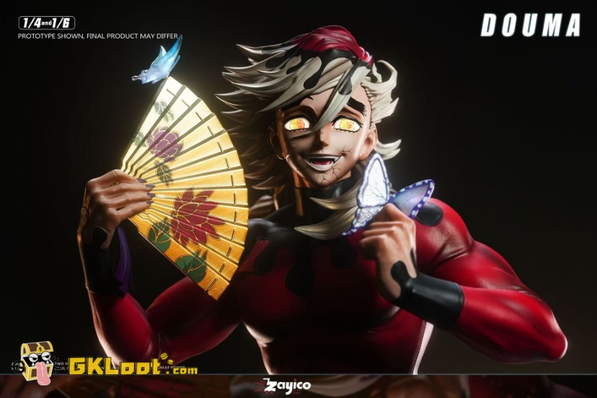 Zayico Studio Demon Slayer Douma Statue w/ LED - View 2 Zayico Studio Demon Slayer Douma Statue w/ LED - View 2