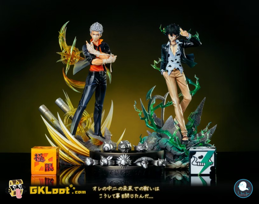ILLegal Factory Studio Katekyo Hitman Reborn Ryohei Sasagawa & Lambo Statue - View 8 ILLegal Factory Studio Katekyo Hitman Reborn Ryohei Sasagawa & Lambo Statue - View 8