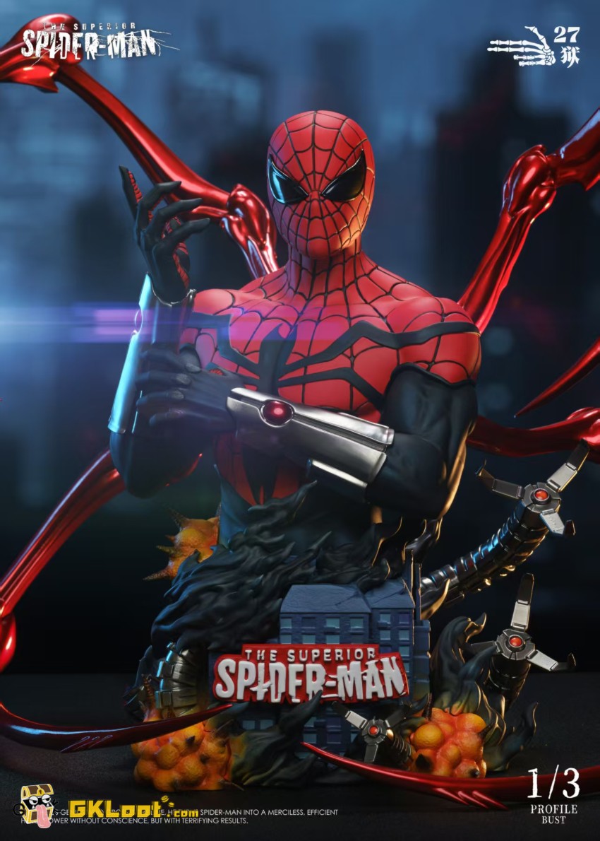 27abyss Studio Marvel Superior Spider-Man Bust - View 7 27abyss Studio Marvel Superior Spider-Man Bust - View 7