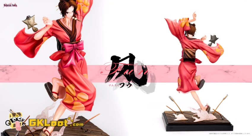 Mahakala Studio 1/6 Samurai Champloo Mugen & Jin & Fuu Statue - View 13 Mahakala Studio 1/6 Samurai Champloo Mugen & Jin & Fuu Statue - View 13