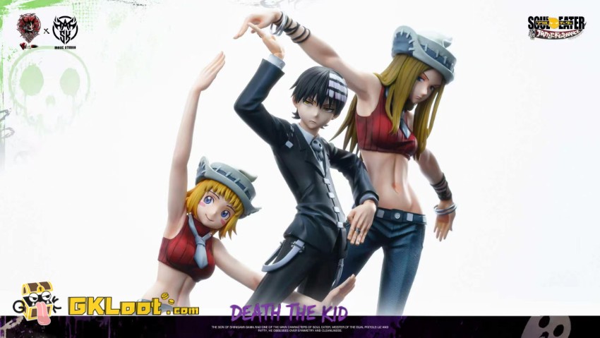 Weara A Design & Mask Studio 1/6 Soul Eater Death the kid Staue - View 12 Weara A Design & Mask Studio 1/6 Soul Eater Death the kid Staue - View 12