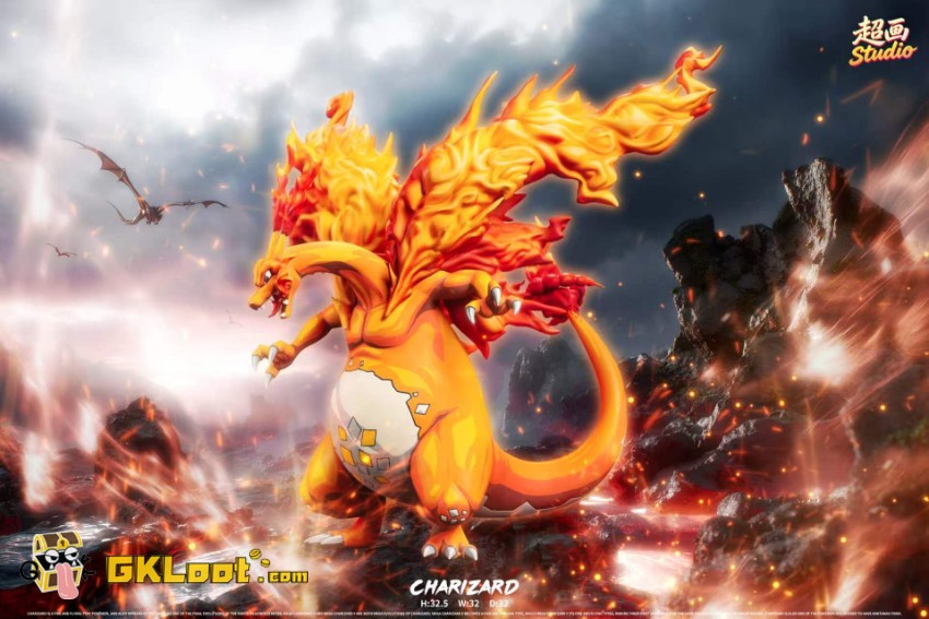 Chao Hua Studio Pokémon Charizard Statue - View 5 Chao Hua Studio Pokémon Charizard Statue - View 5