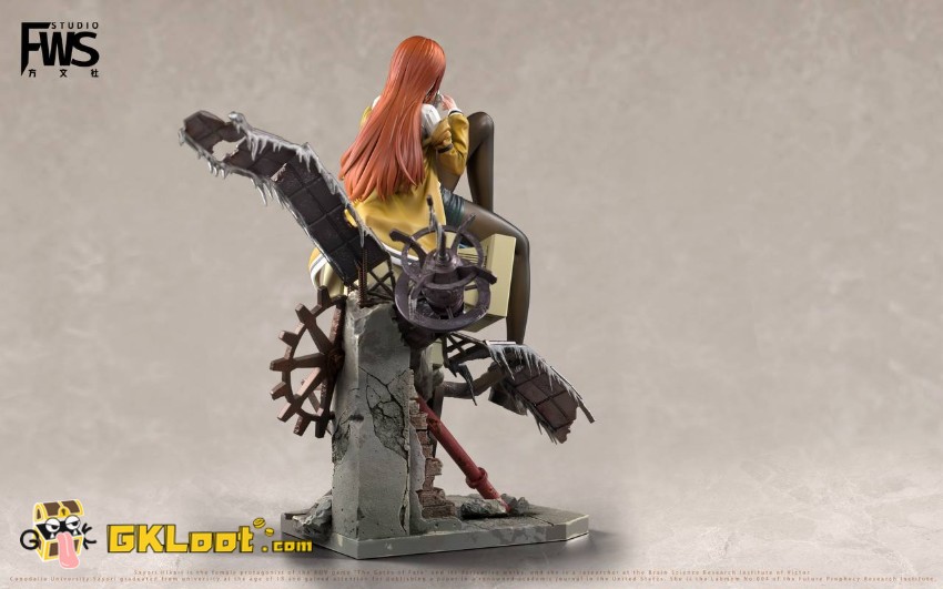 FWS Studio 1/6 Steins;Gate Makise Kurisu Statue - View 11 FWS Studio 1/6 Steins;Gate Makise Kurisu Statue - View 11