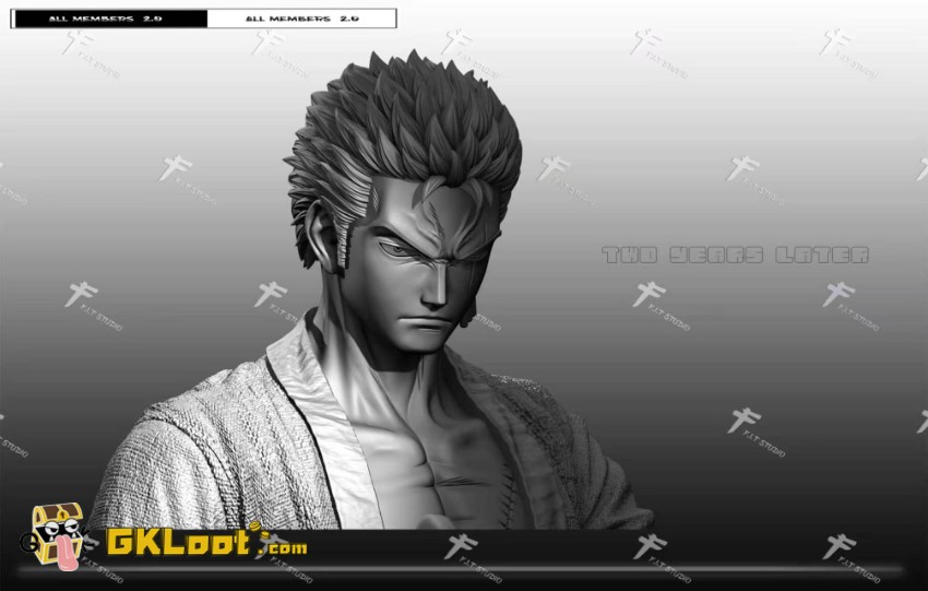 Fit Studio One Piece Roronoa Zoro Statue - View 3 Fit Studio One Piece Roronoa Zoro Statue - View 3