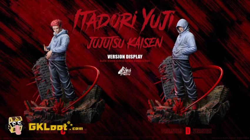 Black Studio 1/6 Jujutsu Kaisen Itadori Yuji Statue - View 5 Black Studio 1/6 Jujutsu Kaisen Itadori Yuji Statue - View 5