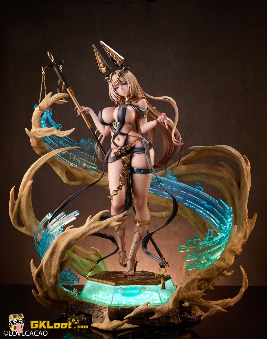 Skin & Hobbysakura Studio 1/4 Original Pharaoh Girl Statue w/ LED - View 1 Skin & Hobbysakura Studio 1/4 Original Pharaoh Girl Statue w/ LED - View 1