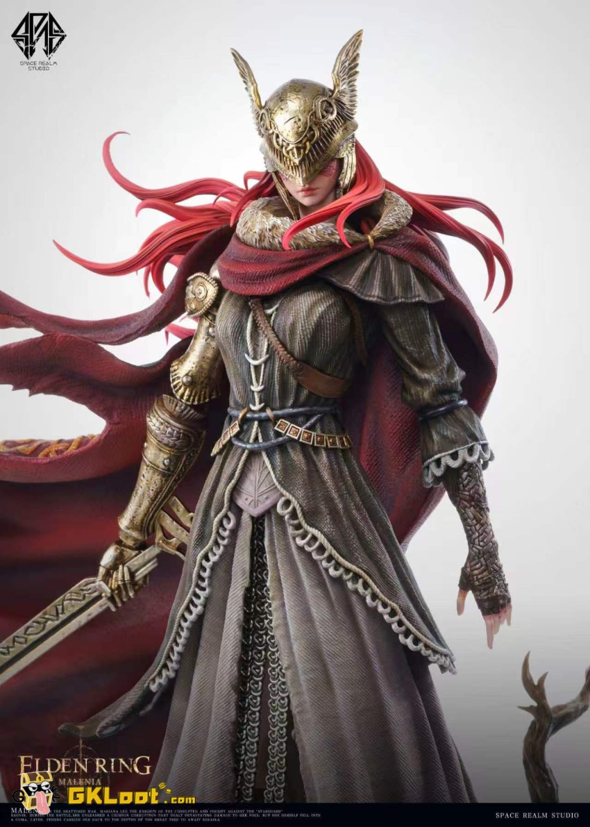 Space Realm Studio 1/4 Elden Ring Malenia Statue - View 2 Space Realm Studio 1/4 Elden Ring Malenia Statue - View 2