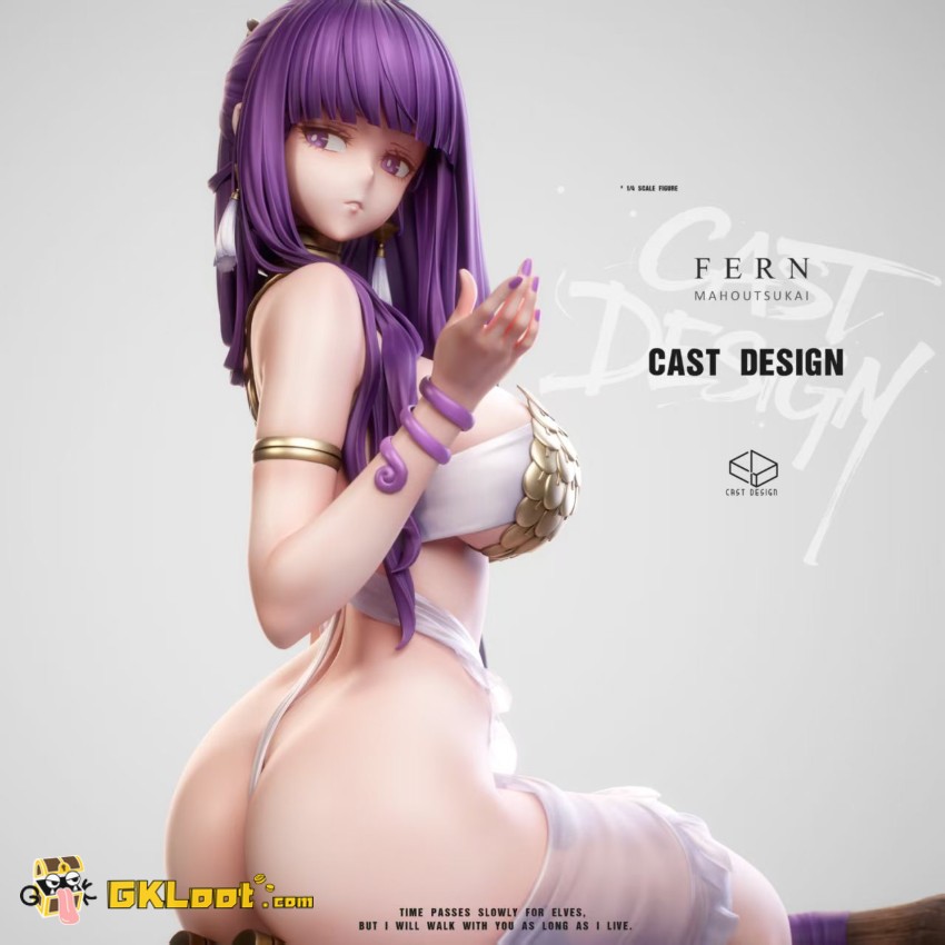 Cast Design Studio 1/4 Frieren: Beyond Journey's End Fern Statue - View 4 Cast Design Studio 1/4 Frieren: Beyond Journey's End Fern Statue - View 4