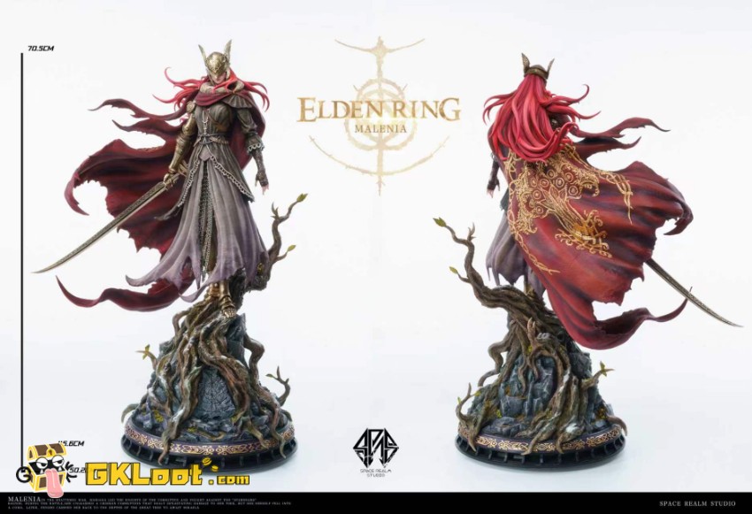 Space Realm Studio 1/4 Elden Ring Malenia Statue - View 8 Space Realm Studio 1/4 Elden Ring Malenia Statue - View 8