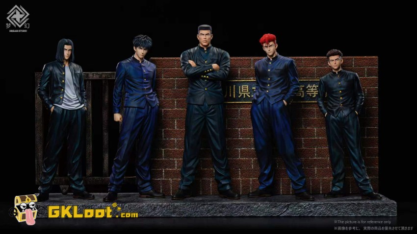 Dream Studio 1/6 Slam Dunk The Five Tigers of Shohoku Statue - View 3 Dream Studio 1/6 Slam Dunk The Five Tigers of Shohoku Statue - View 3