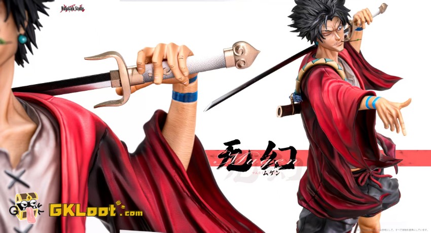Mahakala Studio 1/6 Samurai Champloo Mugen & Jin & Fuu Statue - View 8 Mahakala Studio 1/6 Samurai Champloo Mugen & Jin & Fuu Statue - View 8