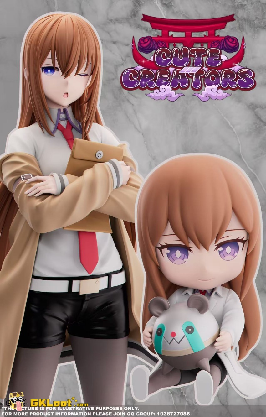 Cute Creators studio Steins;Gate Makise Kurisu Statue - View 4 Cute Creators studio Steins;Gate Makise Kurisu Statue - View 4