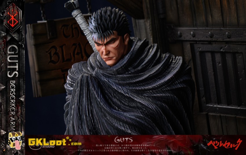 Panda Studio 1/4 Berserk Guts Statue - View 9 Panda Studio 1/4 Berserk Guts Statue - View 9