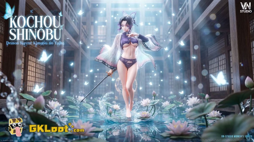 VN Studio 1/6 Demon Slayer Kochou Shinobu Statue - View 2 VN Studio 1/6 Demon Slayer Kochou Shinobu Statue - View 2