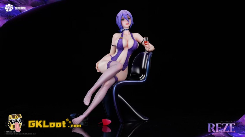 Sakurakari Creation Studio 1/6 Chainsaw Man Reze Statue - View 8 Sakurakari Creation Studio 1/6 Chainsaw Man Reze Statue - View 8
