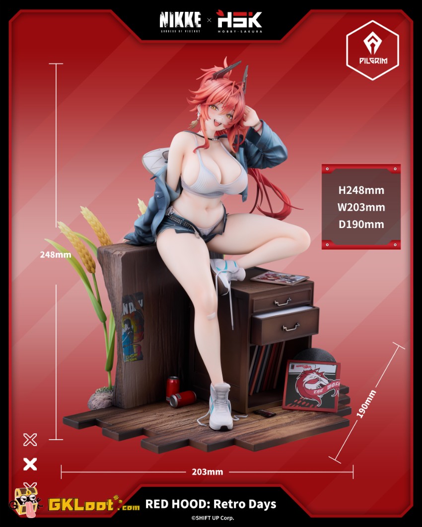 Hobby Sakura Studio 1/7 Goddess of Victory: Nikke Red Hood - View 1 Hobby Sakura Studio 1/7 Goddess of Victory: Nikke Red Hood - View 1