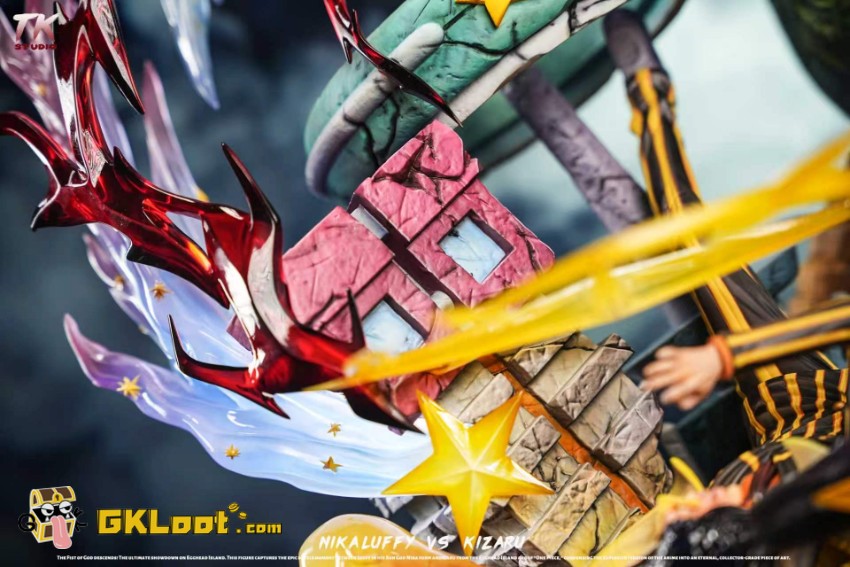 TK Studio One Piece Nika Luffy VS Borsalino Statue - View 7 TK Studio One Piece Nika Luffy VS Borsalino Statue - View 7