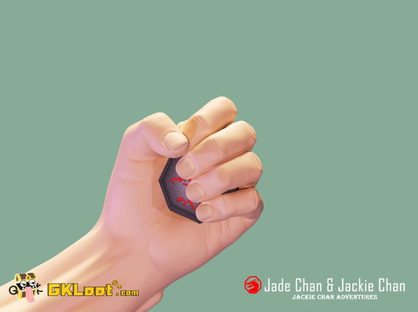 12 Talisman Studio Jackie Chan Adventures Jackie Chan & Jade Chan Statue - View 4 12 Talisman Studio Jackie Chan Adventures Jackie Chan & Jade Chan Statue - View 4