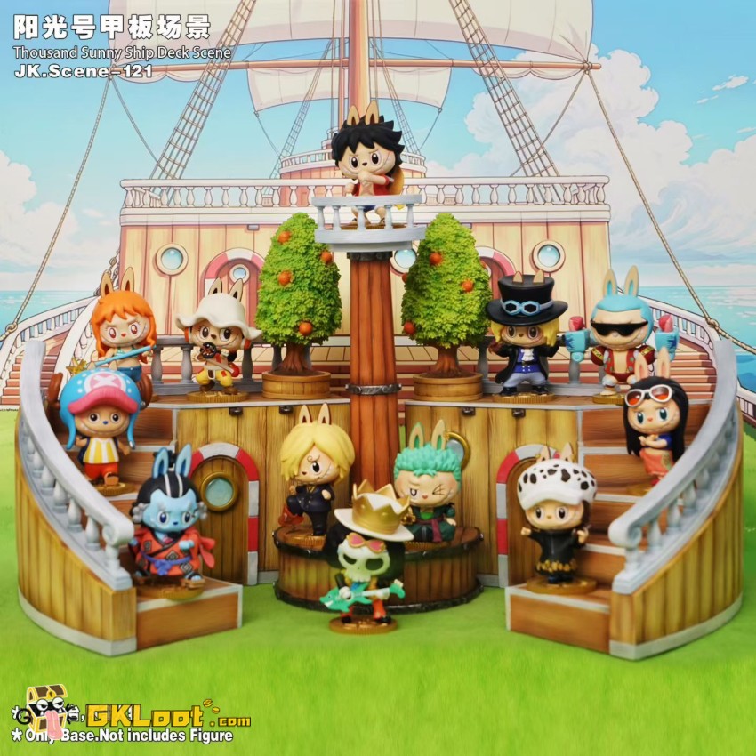 JacksDo Studio Thousand Sunny Ship Deck Scene of One Piece - View 4 JacksDo Studio Thousand Sunny Ship Deck Scene of One Piece - View 4