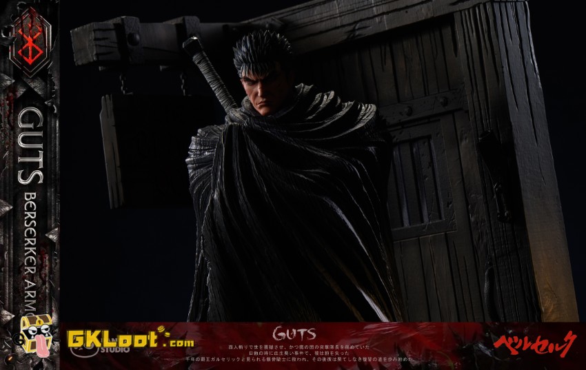 Panda Studio 1/4 Berserk Guts Statue - View 3 Panda Studio 1/4 Berserk Guts Statue - View 3