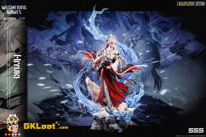 Imagination Studio 1/6 Wuthering Waves Hiyuki Statue - View 3 Imagination Studio 1/6 Wuthering Waves Hiyuki Statue - View 3