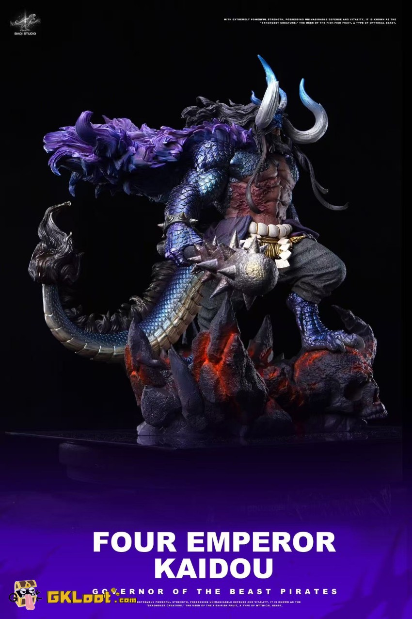 BAQI Studio One Piece Kaidou Statue - View 10 BAQI Studio One Piece Kaidou Statue - View 10