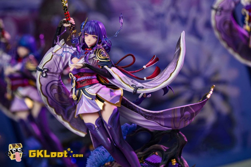 Hakimi Studio 1/6 Genshin Impact Yae Miko & Raiden Shogun Statue - View 4 Hakimi Studio 1/6 Genshin Impact Yae Miko & Raiden Shogun Statue - View 4