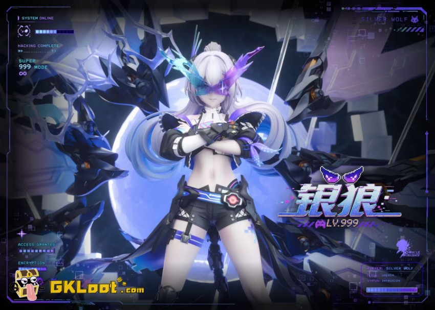 Miracle Workshop Studio 1/6 Honkai: Star Rail Silver Wolf Statue - View 6 Miracle Workshop Studio 1/6 Honkai: Star Rail Silver Wolf Statue - View 6