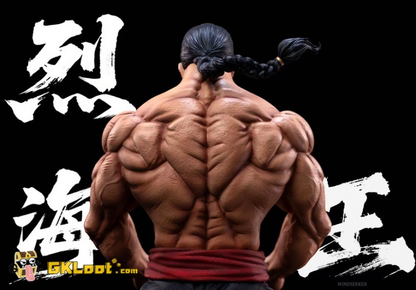 Windseeker Studio Baki the Grappler Retsu Kaioh Statue - View 7 Windseeker Studio Baki the Grappler Retsu Kaioh Statue - View 7