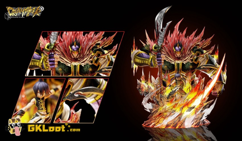 Dreammaker Studio Shaman King Tao Ren & Bason Statue - View 2 Dreammaker Studio Shaman King Tao Ren & Bason Statue - View 2