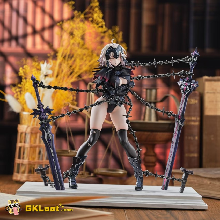 Longjingshi Studio 1/6 Fate Jeanne d'Arc & Jeanne d'Arc Alter Statue - View 3 Longjingshi Studio 1/6 Fate Jeanne d'Arc & Jeanne d'Arc Alter Statue - View 3