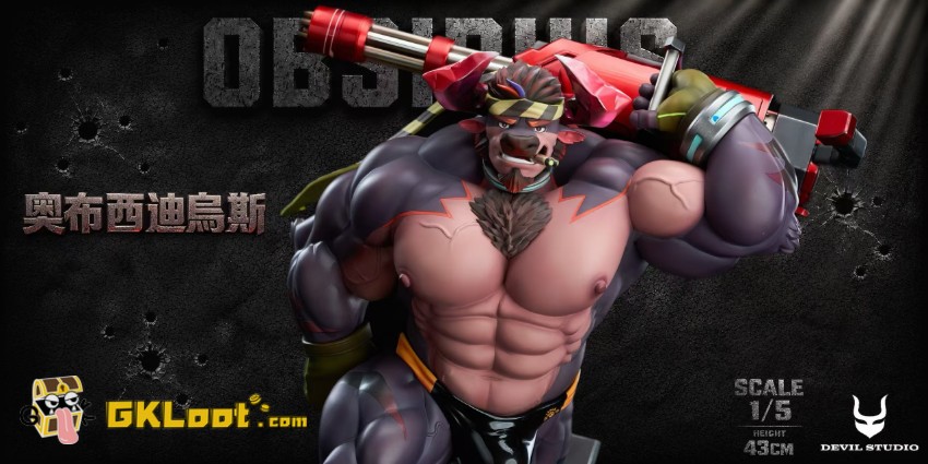 Devil Studio 1/5 Live A Hero Obsidius Statue - View 8 Devil Studio 1/5 Live A Hero Obsidius Statue - View 8