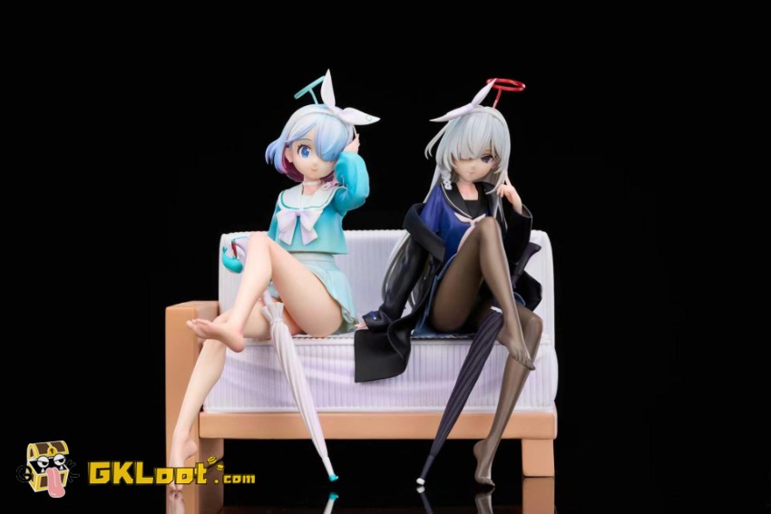 MiYin Studio 1/6 Blue Archive Plana & Arona Statue - View 1 MiYin Studio 1/6 Blue Archive Plana & Arona Statue - View 1