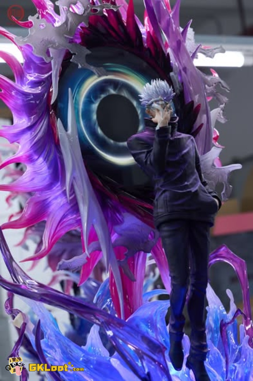 Initial Aspiration Studio 1/6 Jujutsu Kaisen Satoru Gojo Statue w/ LED - View 5 Initial Aspiration Studio 1/6 Jujutsu Kaisen Satoru Gojo Statue w/ LED - View 5