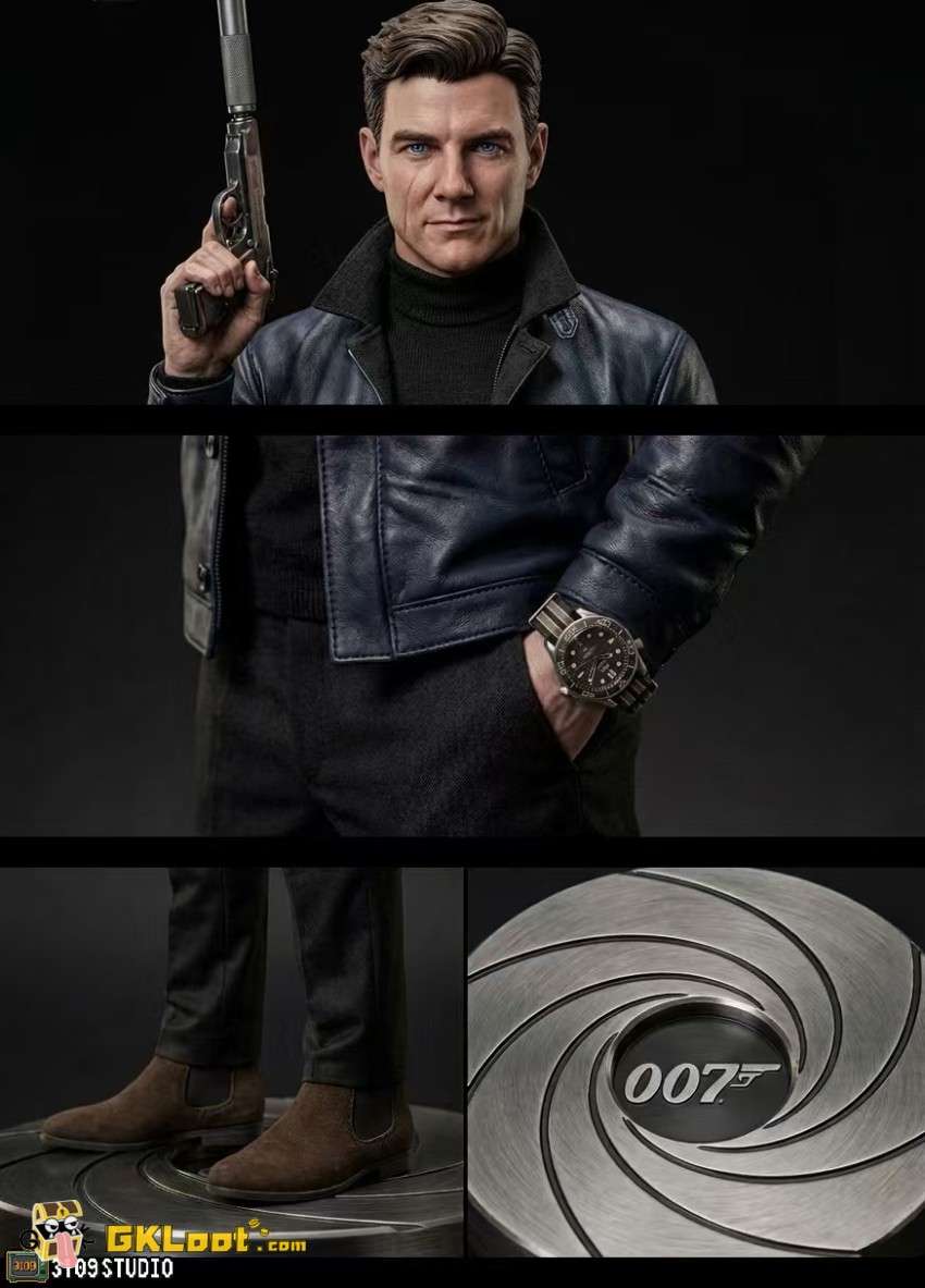 3109 Studio 1/4 007 First Light James Bond Statue - View 4 3109 Studio 1/4 007 First Light James Bond Statue - View 4