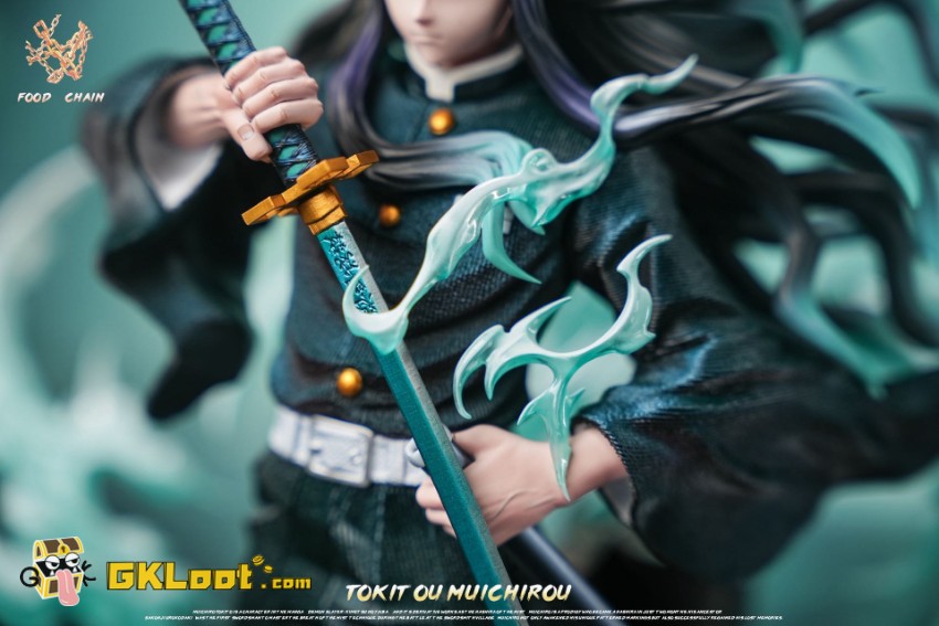 Food Chain Studio 1/6 Demon Slayer Tokitou Muichirou Statue w/ LED - View 6 Food Chain Studio 1/6 Demon Slayer Tokitou Muichirou Statue w/ LED - View 6