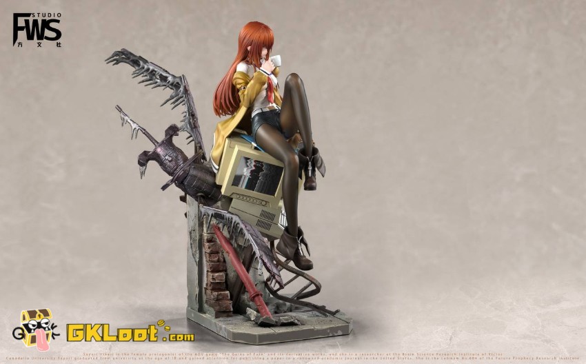 FWS Studio 1/6 Steins;Gate Makise Kurisu Statue - View 12 FWS Studio 1/6 Steins;Gate Makise Kurisu Statue - View 12