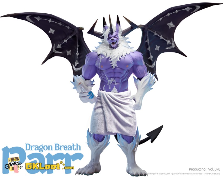 Shibadon Studio Roco Kingdom Dragon Breath Parr Statue - View 6 Shibadon Studio Roco Kingdom Dragon Breath Parr Statue - View 6